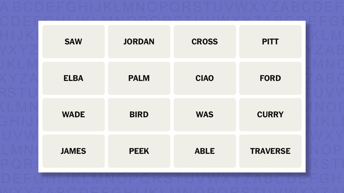 NYT Connections hints for game 1069 on a purple background