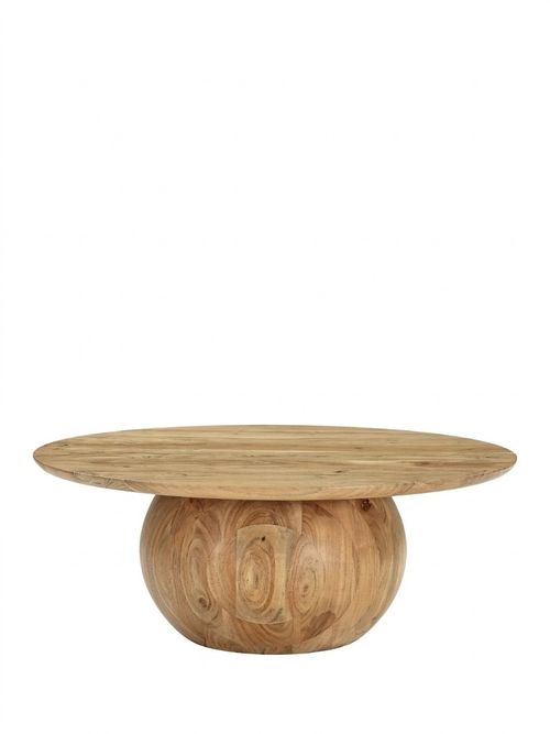 John Lewis Orb Acacia Wood Coffee Table, Natural