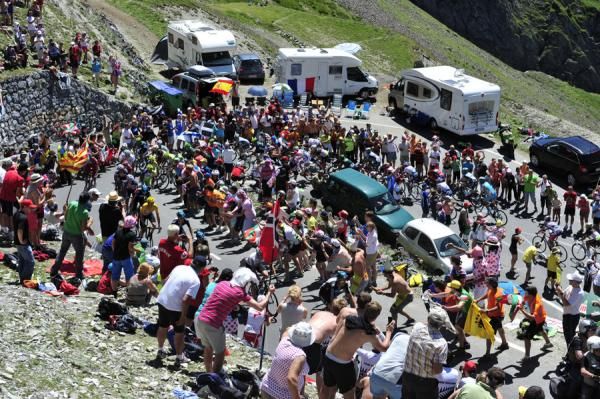 Have campervan, will visit the Tour de France...