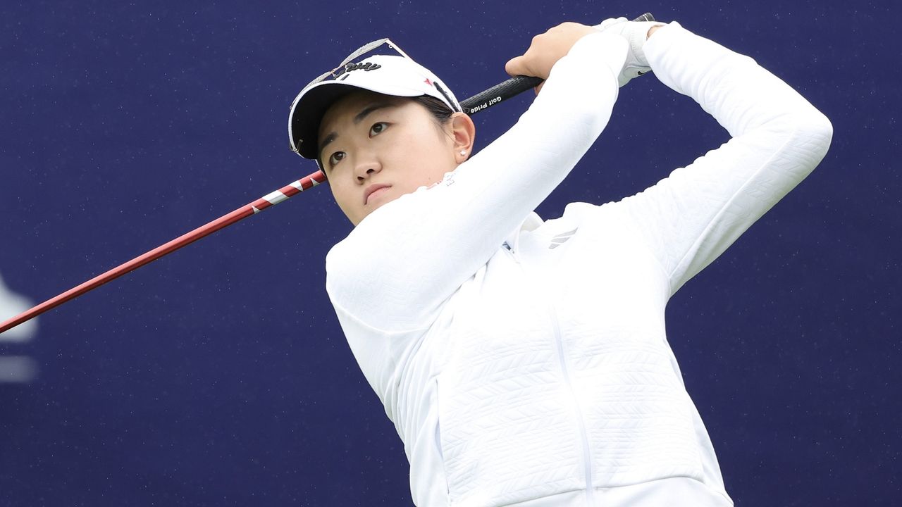 Rose Zhang at the 2023 KPMG Women&#039;s PGA Championship