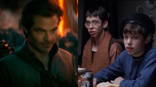 Chris Pine in Dungeons and Dragons, and Bill and Sam in Freaks and Geeks