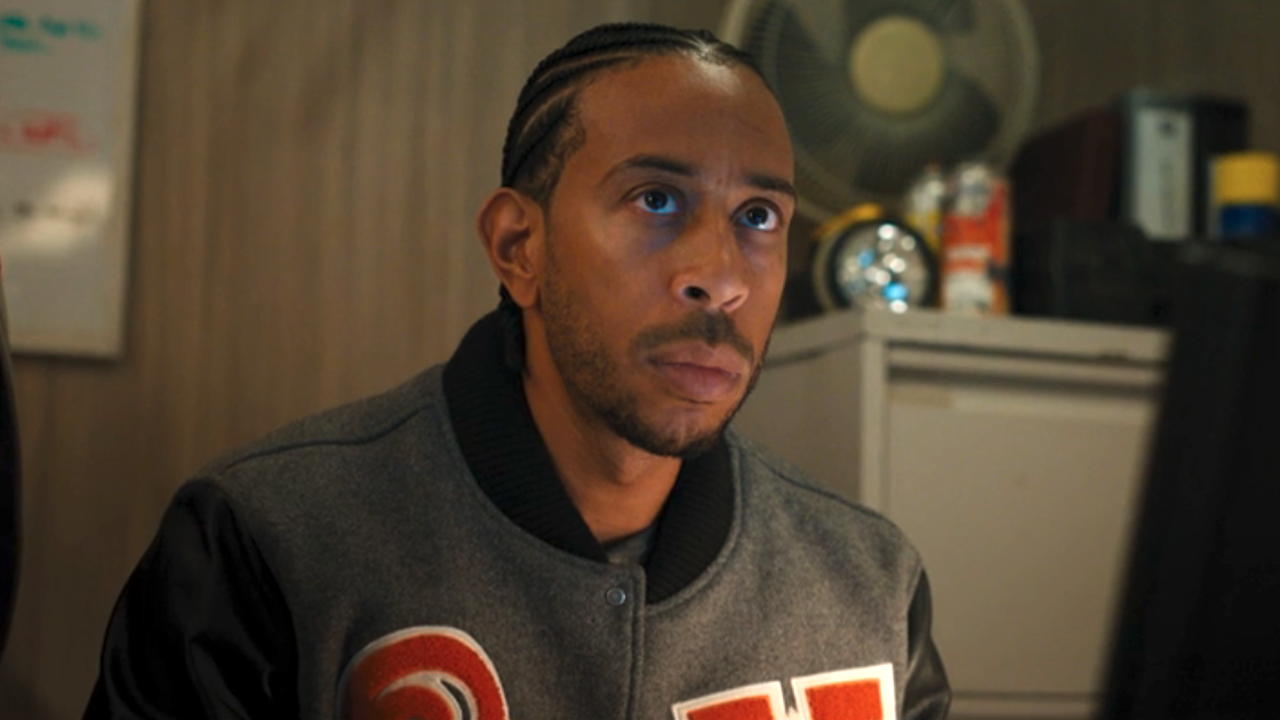 Ludacris in front of a computer in Fast X