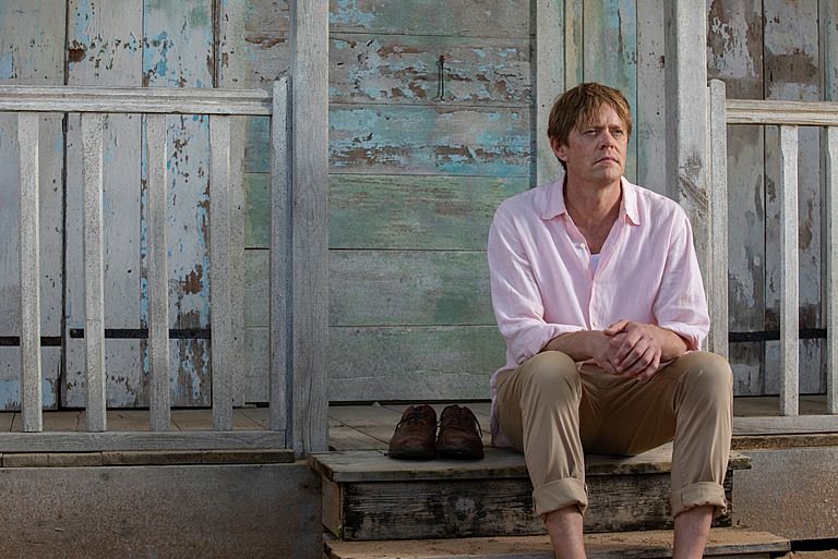 Beyond Paradise Humphrey Goodman sits by his house in Saint Marie