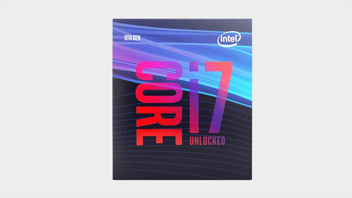 Intel Core i7 9700K processor box