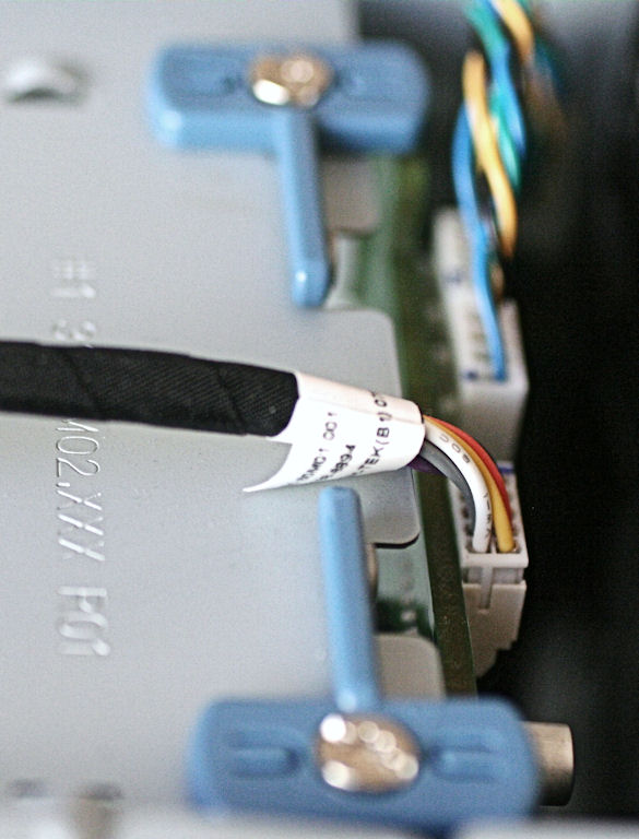 Backplane replaced, cables re-attached, and latches locked