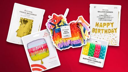 A selection of CVS birthday party supplies