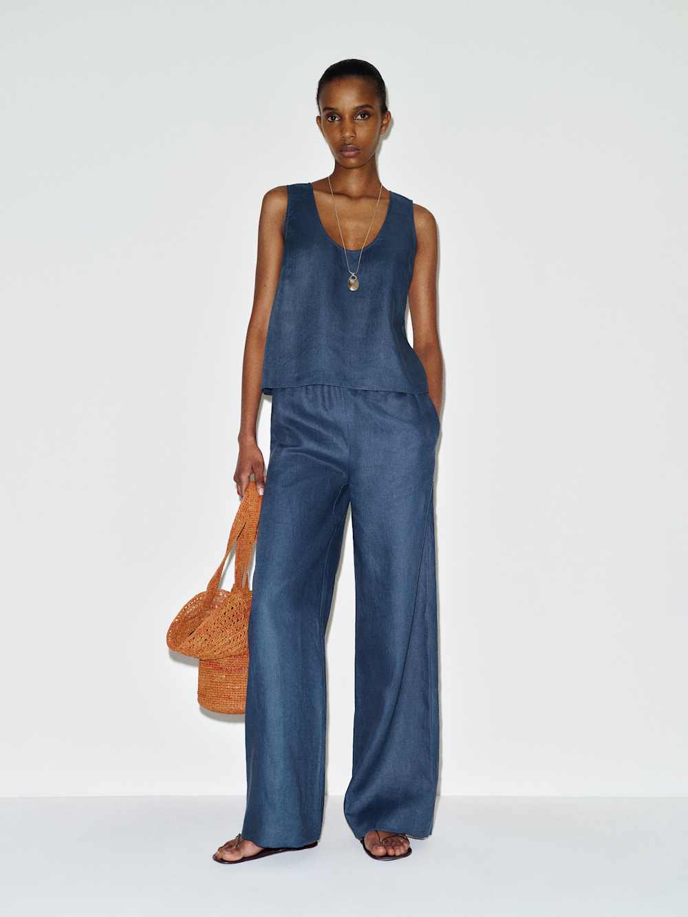 Lenora Linen Two Piece