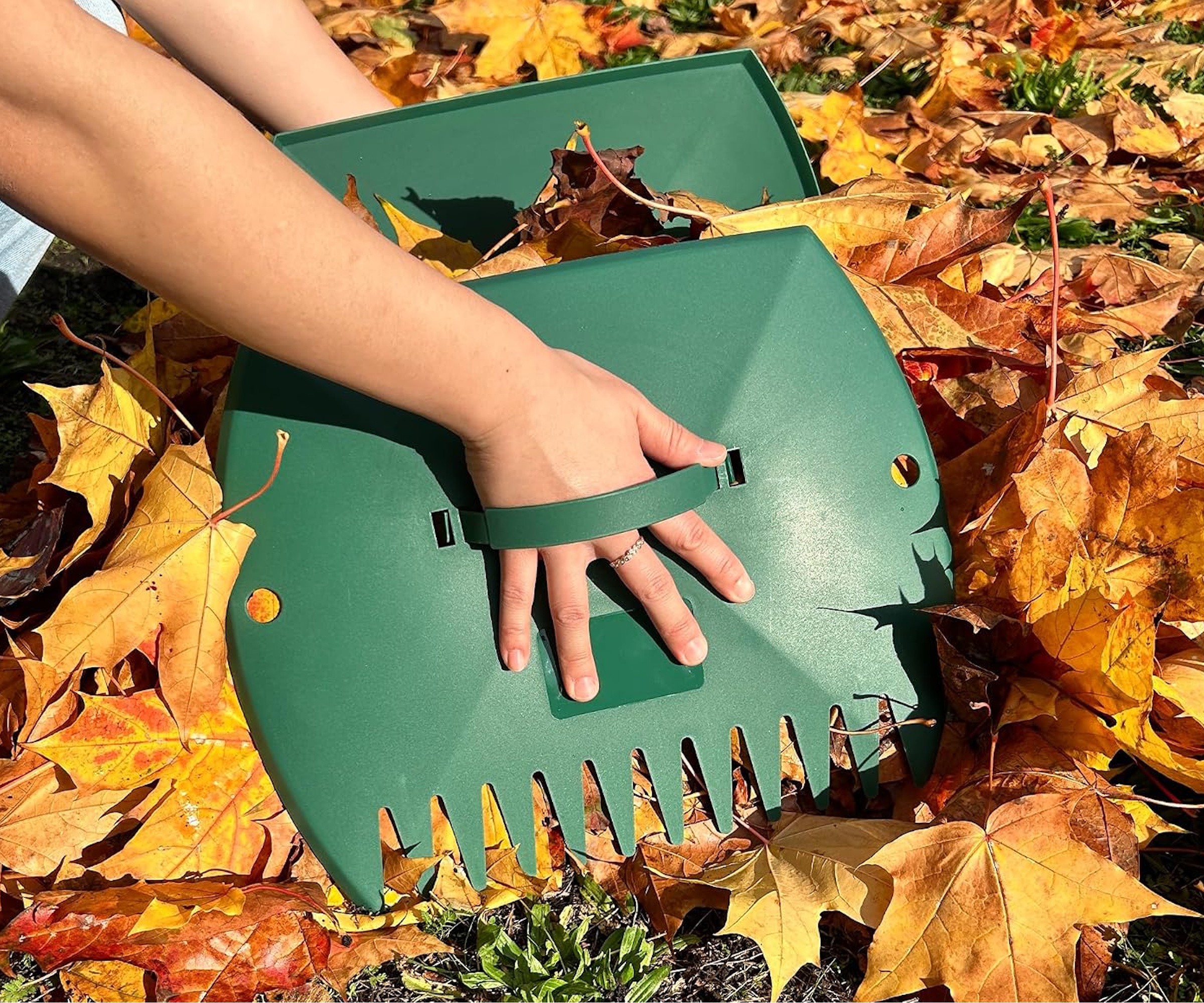 Amazon hand leaf scoops