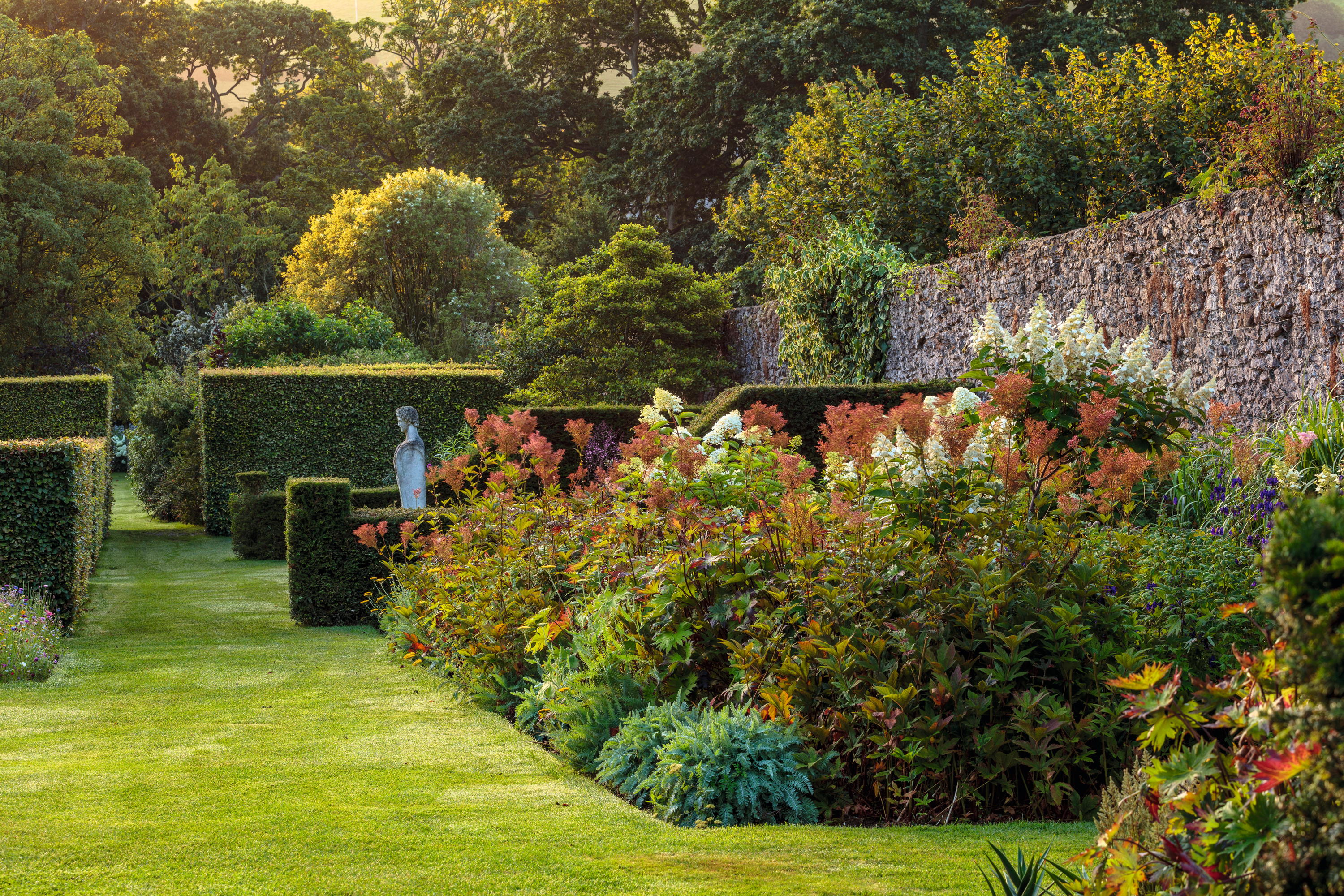 The gardens at Glenarm Castle 