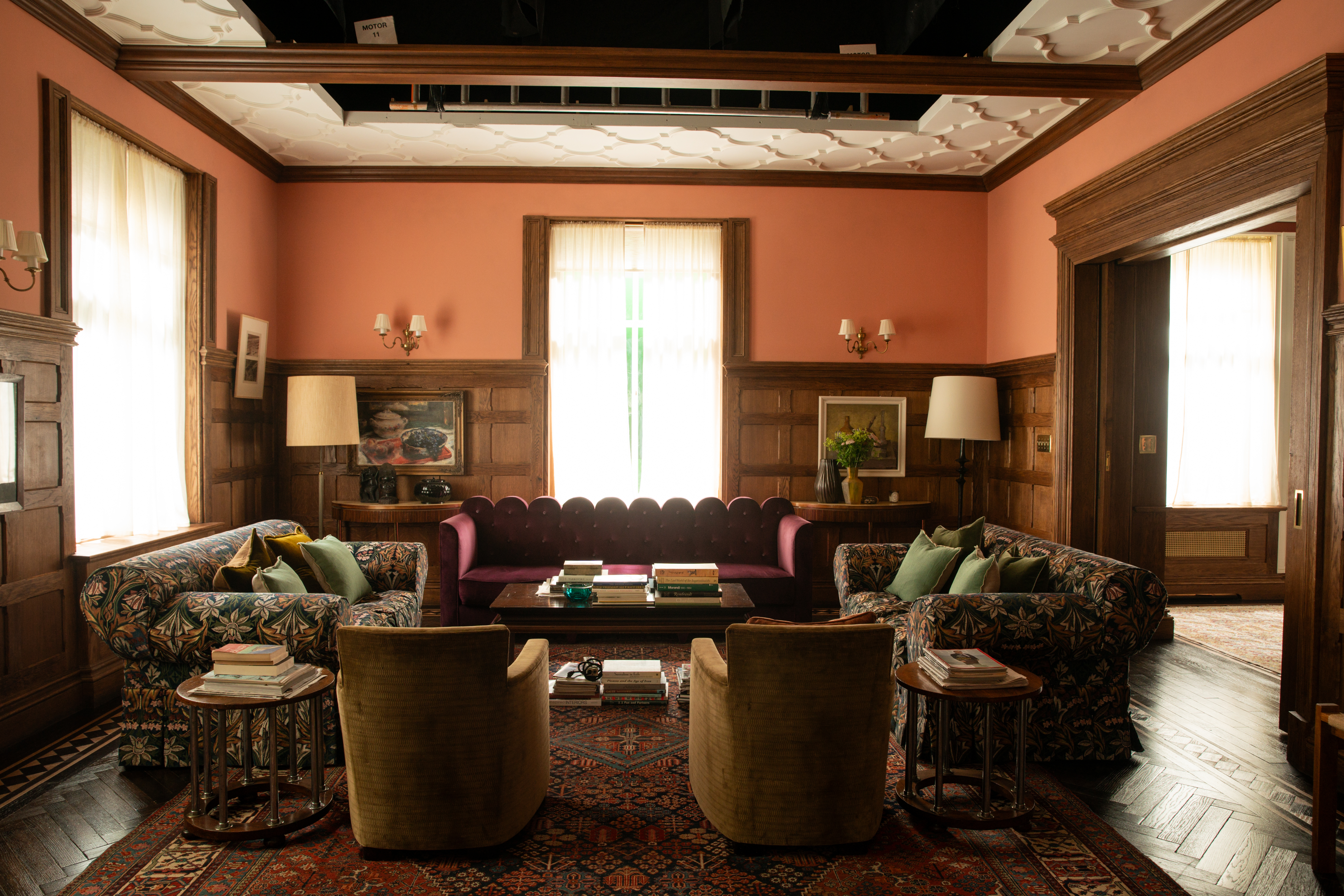 Interior of Alma s apartment in After the Hunt