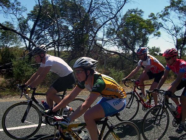 Kate Nichols on the road to Barwon Heads