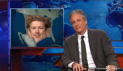 Jon Stewart offers some campaign advice for Rand Paul