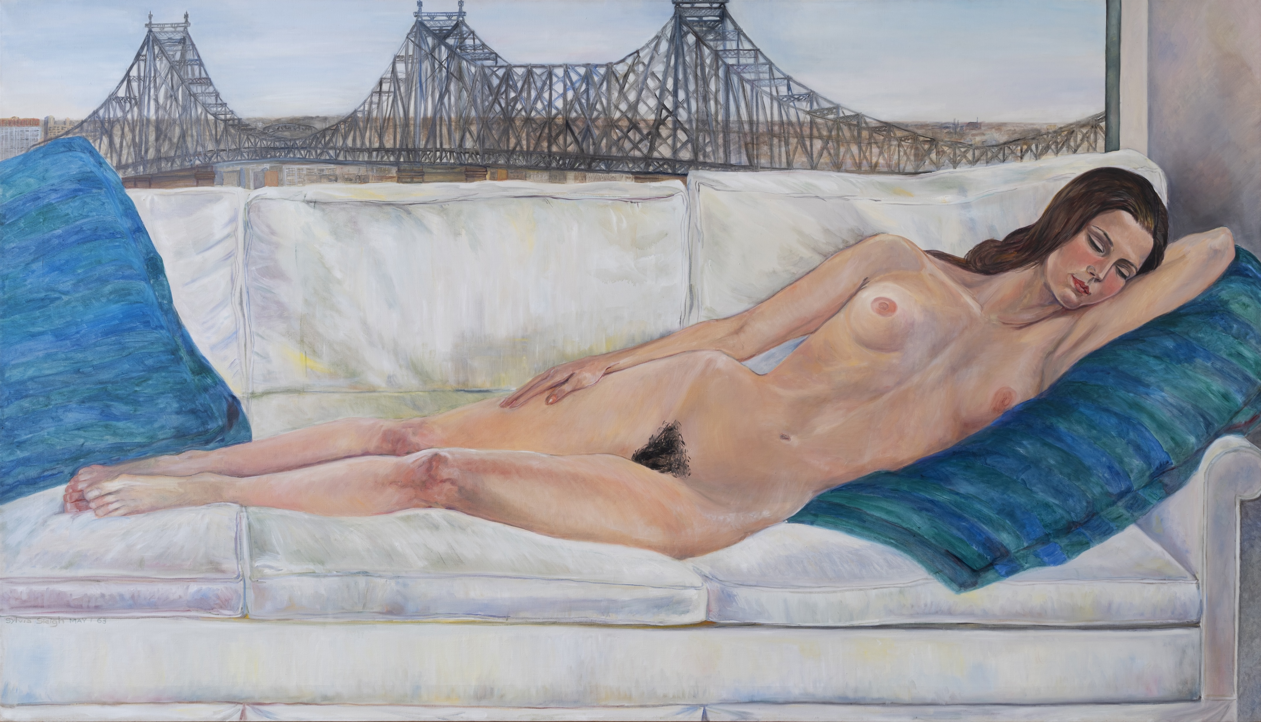 sylvia sleigh oil paintings