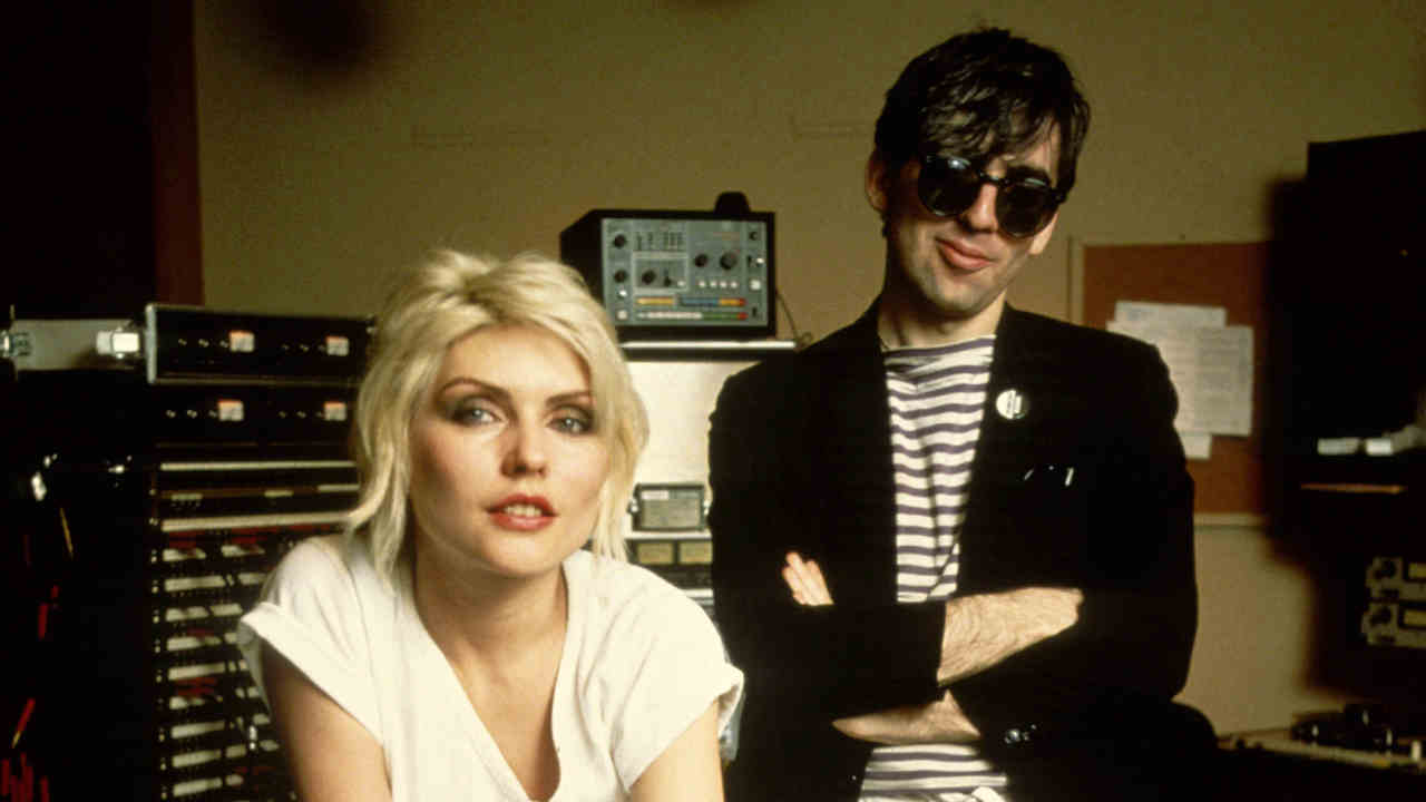 Blondie&amp;rdquo;s Debbie Harry and Chris Stein posing for a photograph in 1978