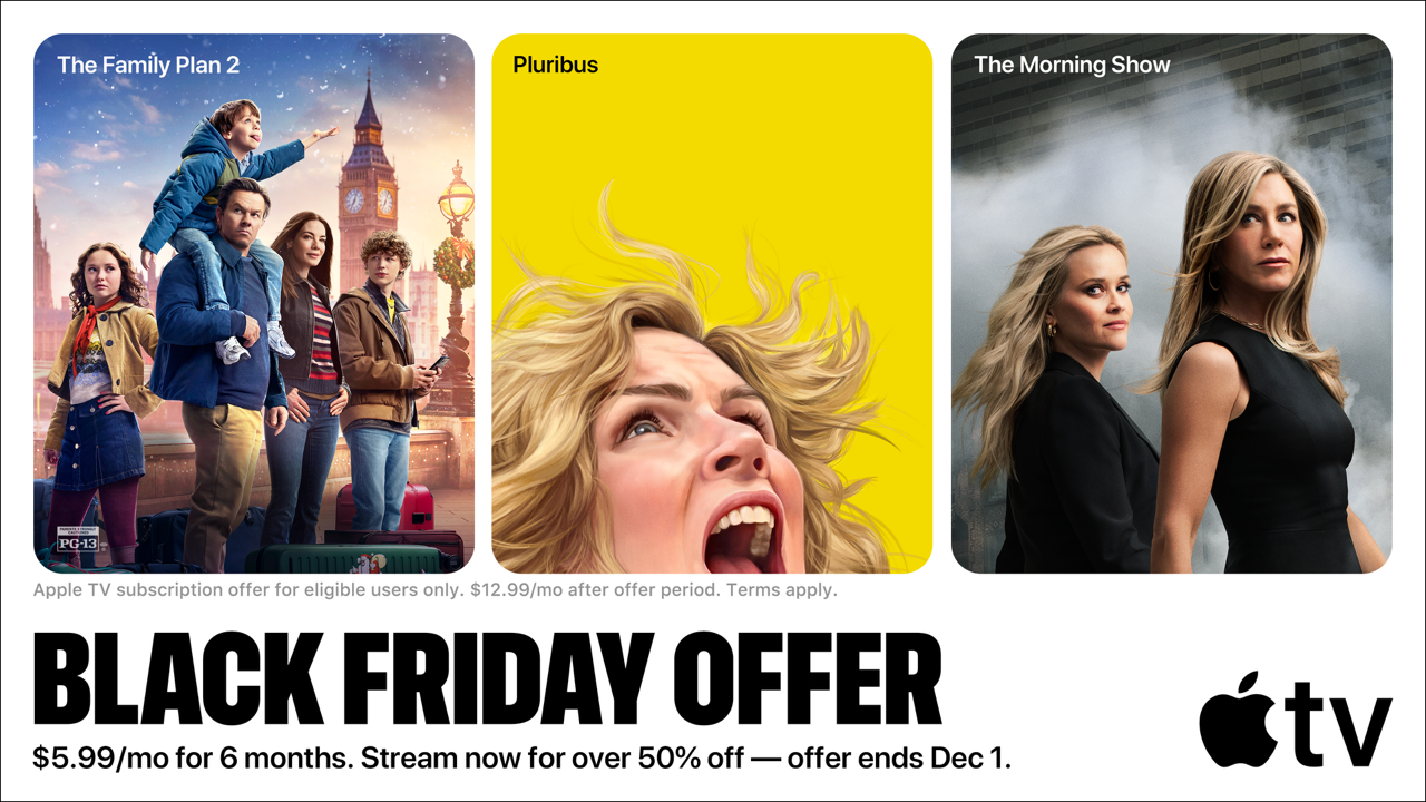 Apple TV Black Friday 2025 Offer