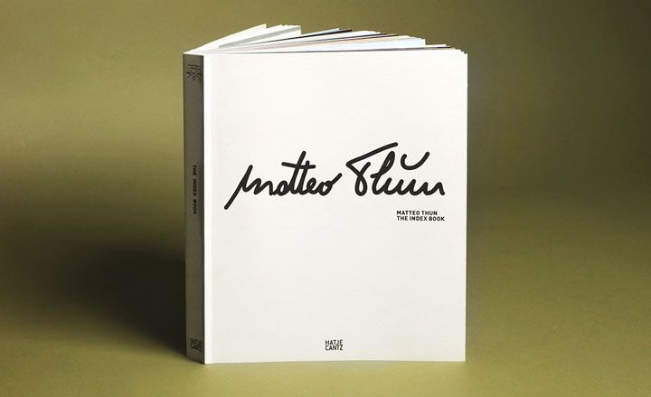 The Index Book with white cover