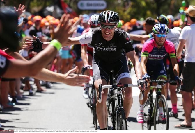 Jens Voigt (Trek Factory Racing) is a favourite with the fans