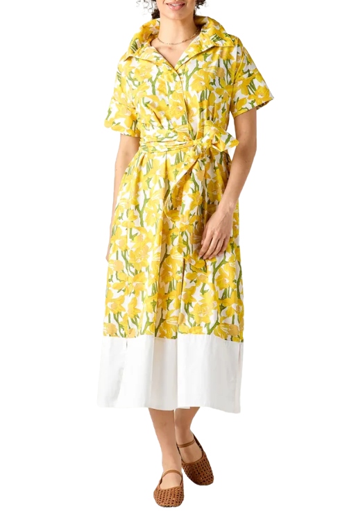 Taza Maxi Dress in Garden Party