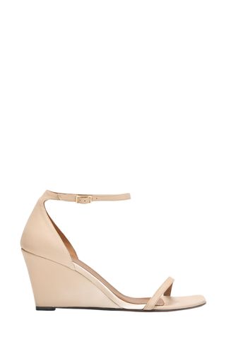 ATP Atelier nude Morcone Leather Wedge Ankle-Strap Sandals