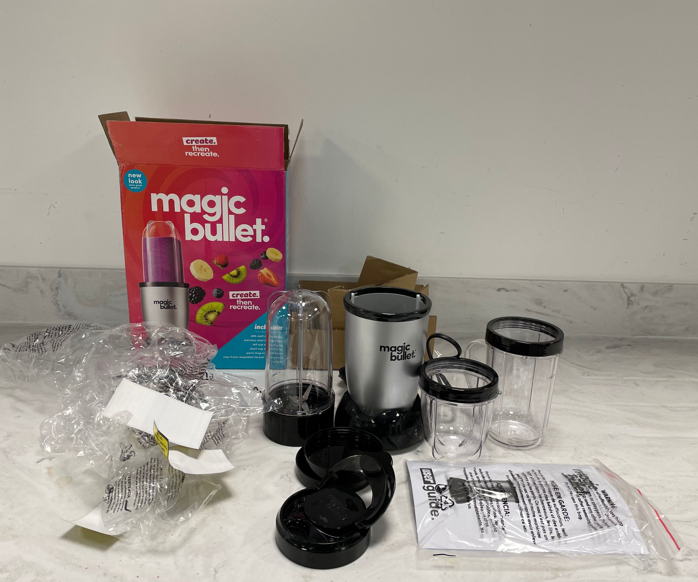 magic BULLET Kitchen Express Un Boxing