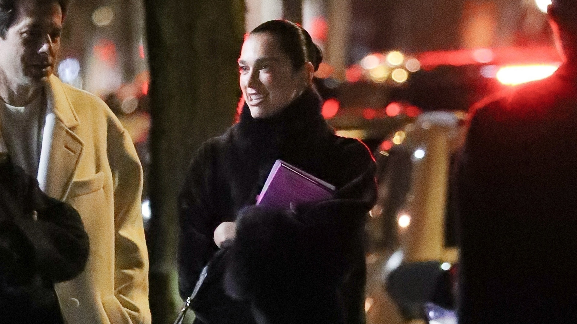 Dua Lipa winter coat