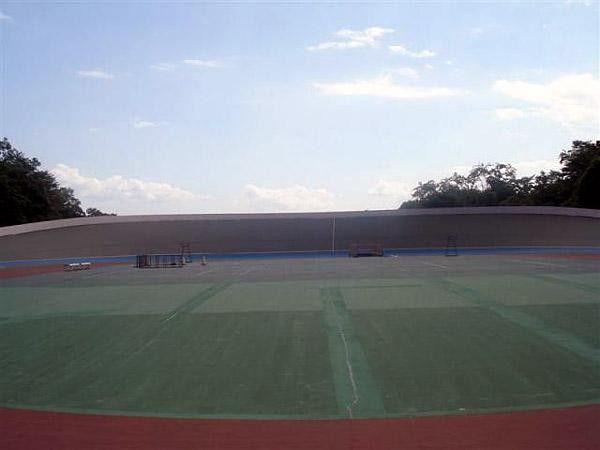 The 250m velodrome