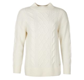 Barbour Wilderness Collection cable knit jumper, £89.95, t John Lewis and Partners