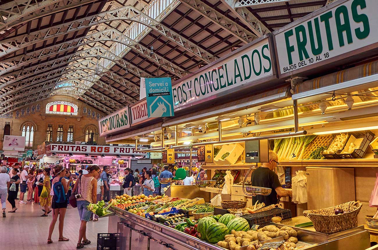 Valencia central market
