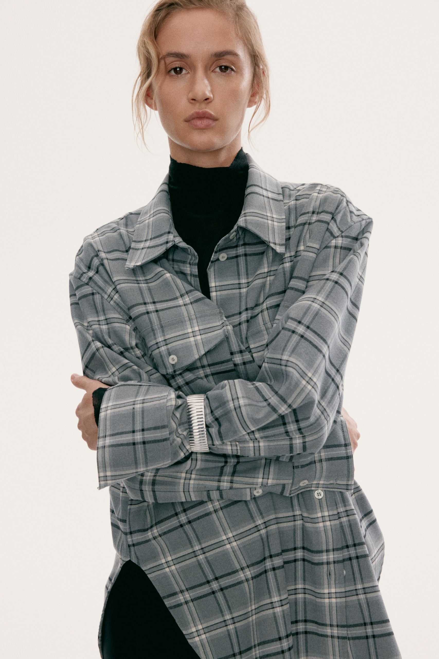 Oversized Flannel Shirt