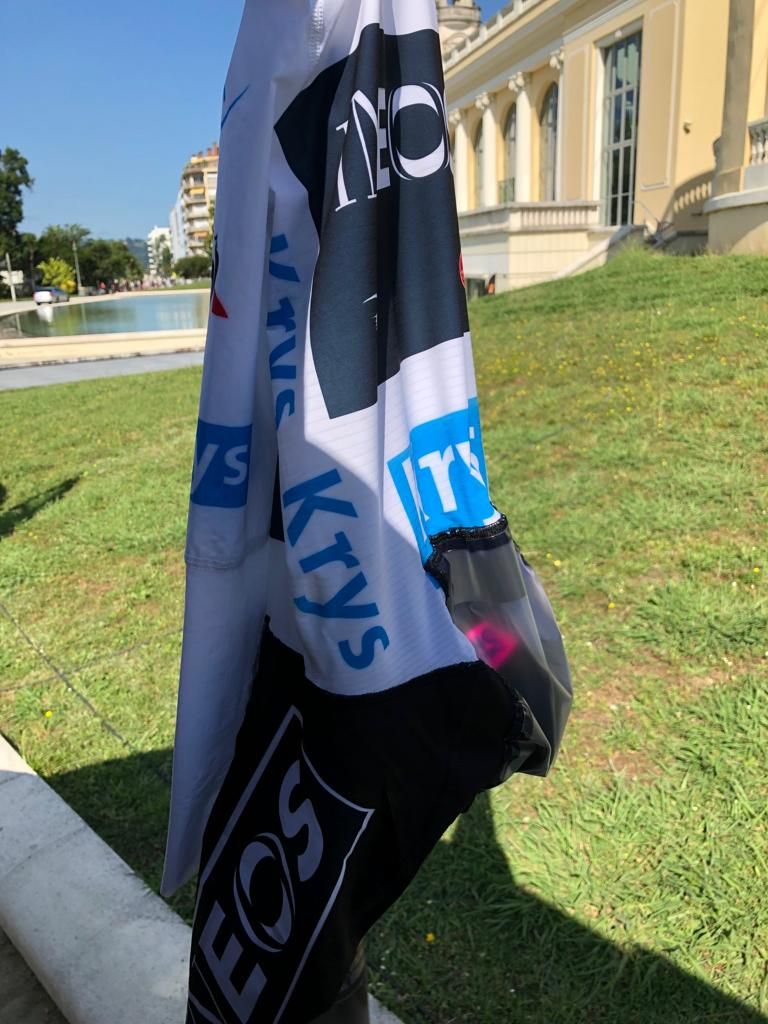 Egan Bernal's speed suit for stage 13 of the Tour de France