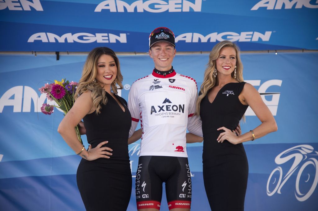 Best young rider Neilson Powless (Axeon Hagens Berman)