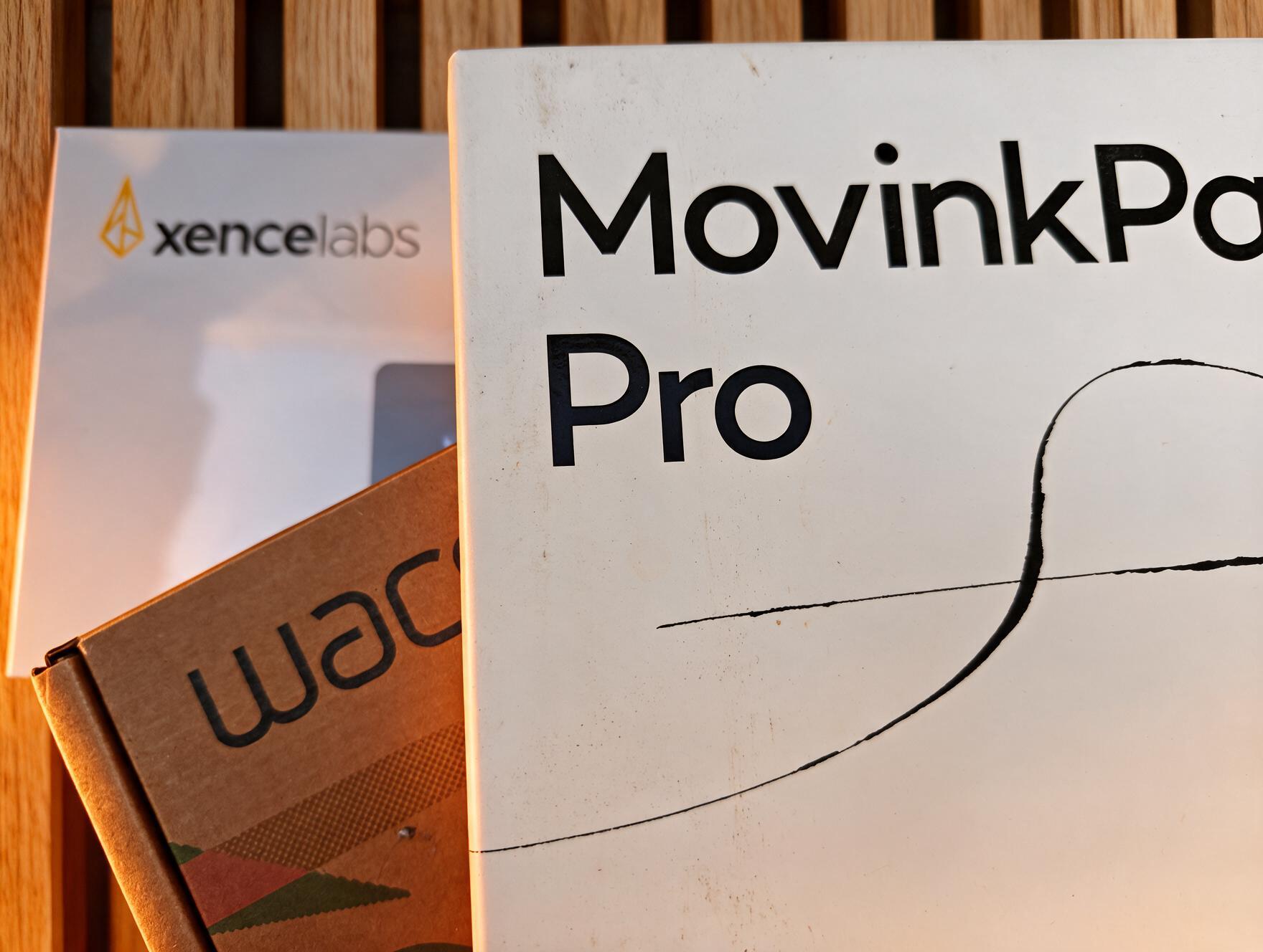 Boxed drawing tablets on a desk