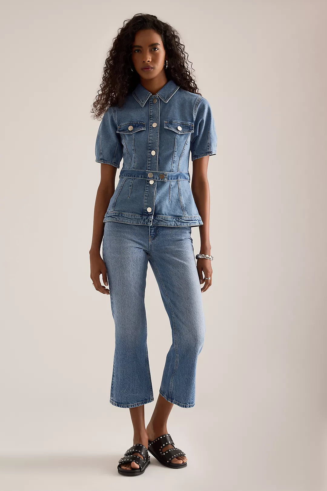 Anthropologie, Aligne Mid-Rise Kick Flare Jeans