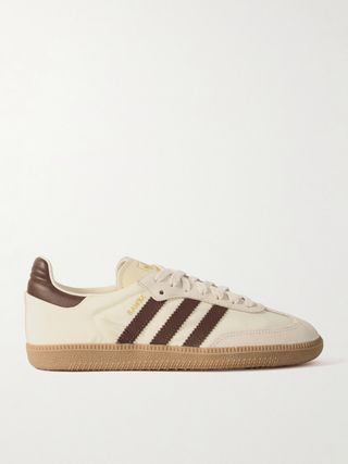 Samba Og Suede-Trimmed Leather and Nylon Sneakers