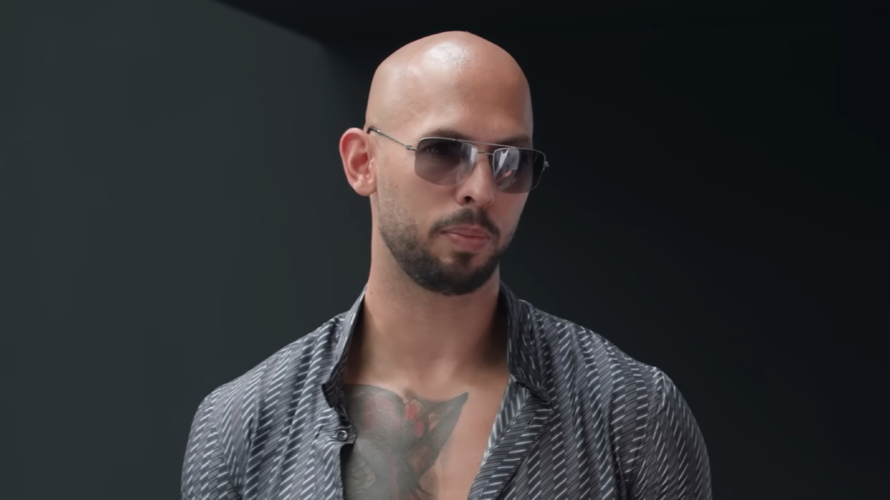 Andrew Tate being interviewed by Vice