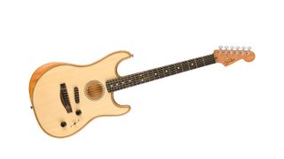 Best acoustic electric guitars: Fender American Acoustasonic Stratocaster