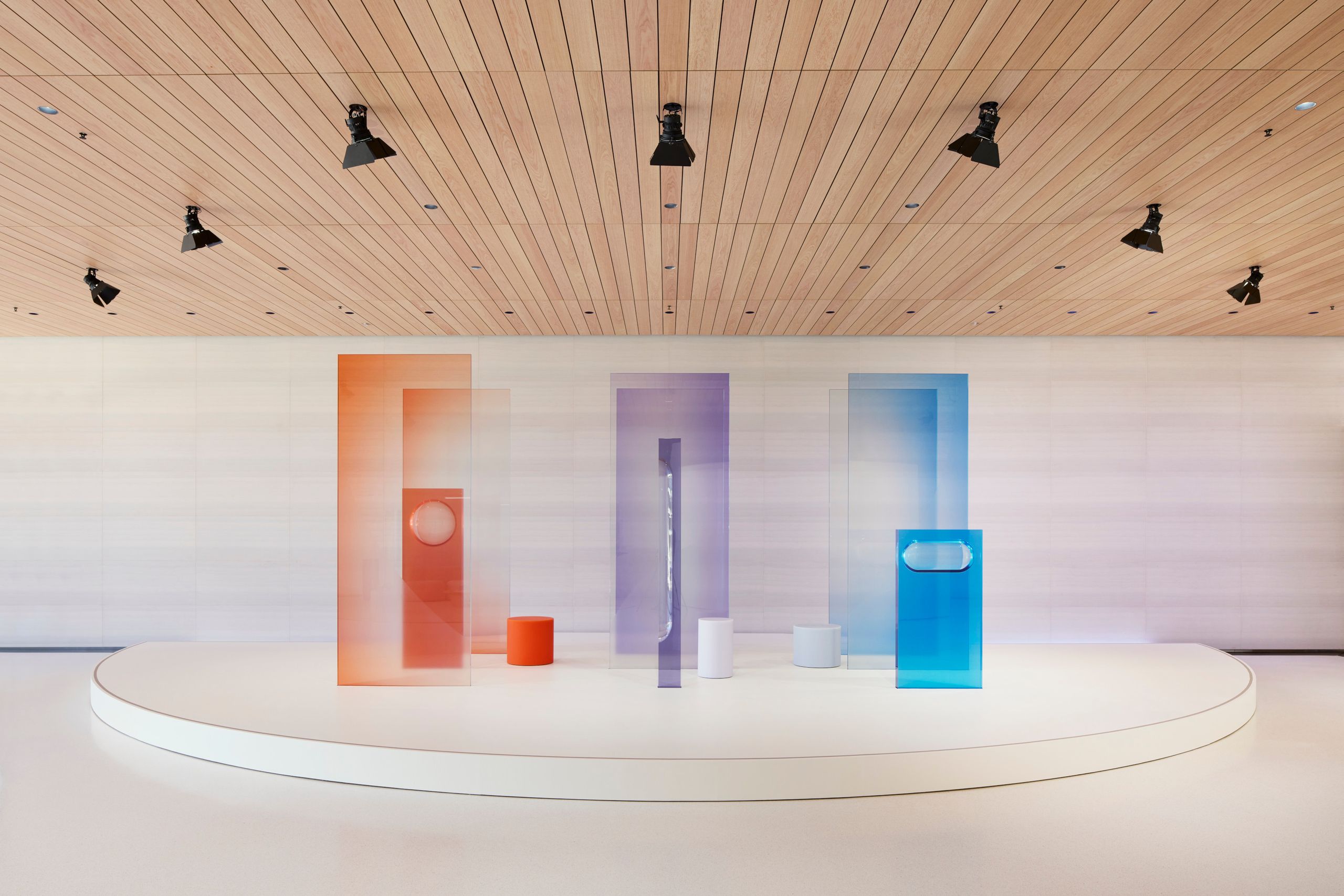Apple’s most Instagrammable launch? Sabine Marcelis’ installations – clearly