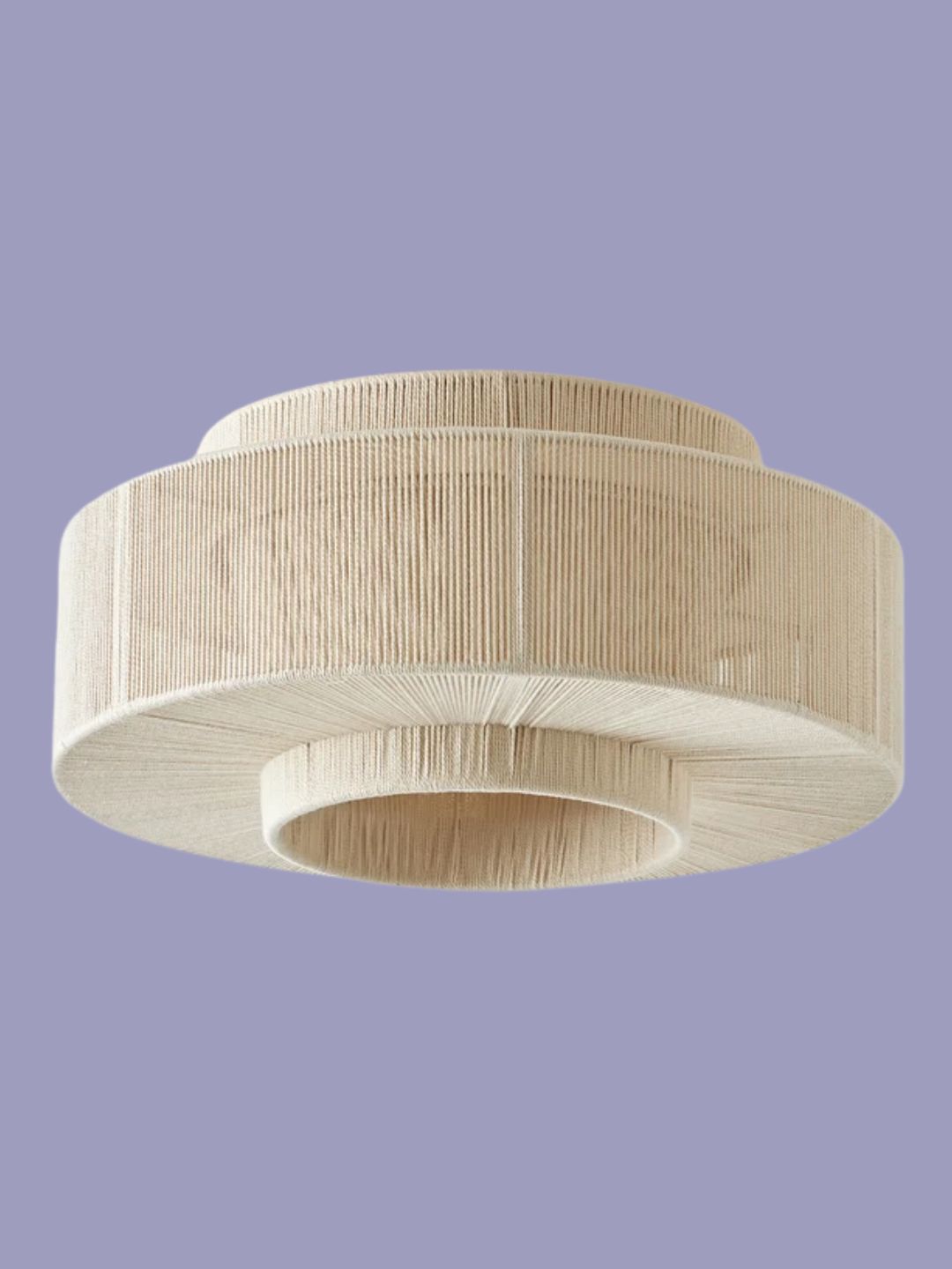 Westwing Collection, Linen Thread Flushmount Lace
