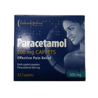 Paracetamol 500mg 32 Tablets | £3.49 at Pharmacy First
