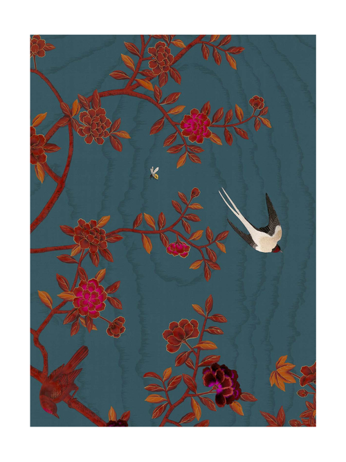 Wilde Dreams Wallpaper Panel in
Harris' Whimsy