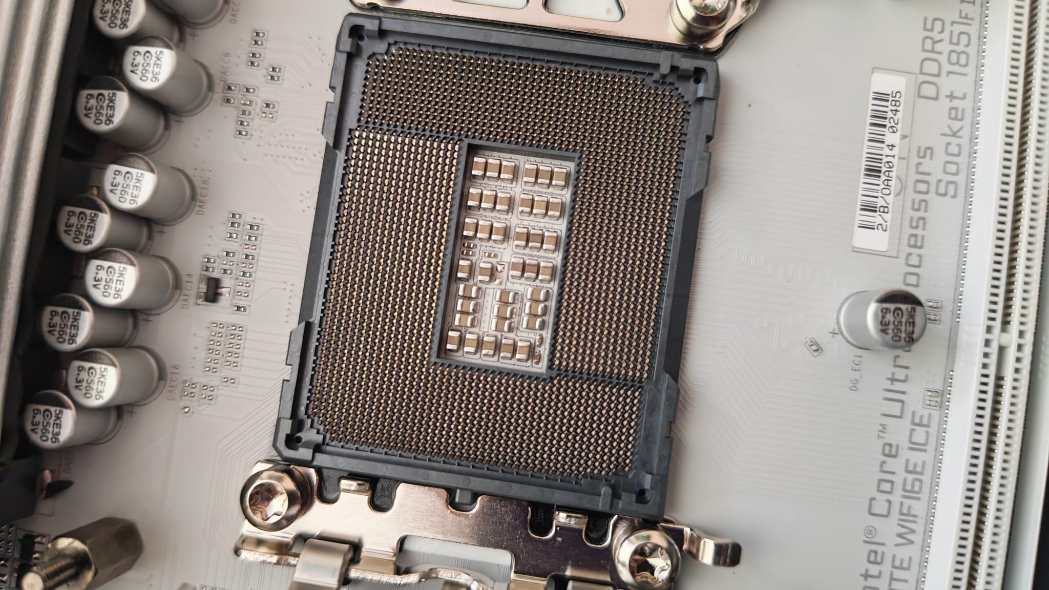 The LGA 1851 motherboard socket