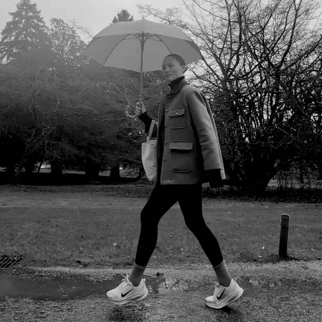 Brooke Ely Danielson wearing a turtleneck in two different photos