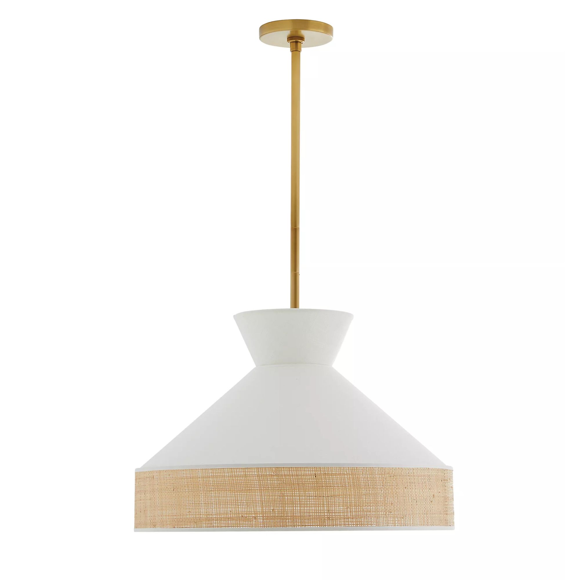 Arteriors Malena Rattan Pendant