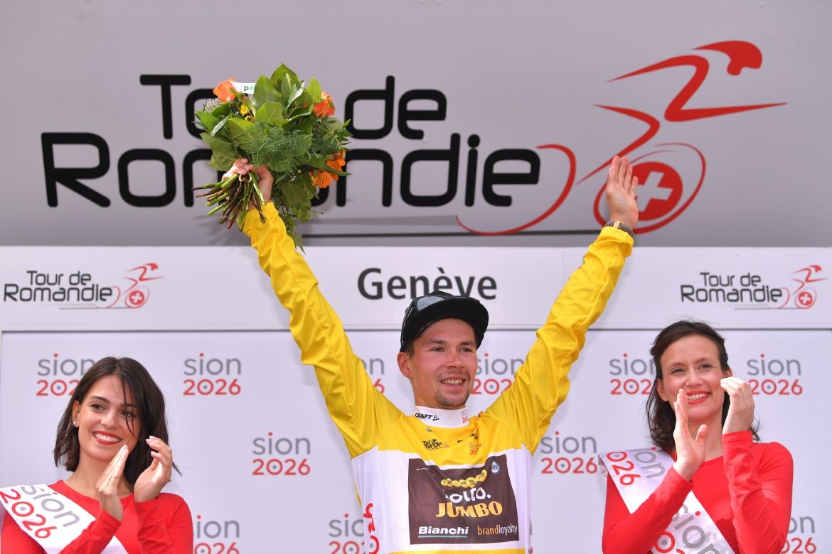 Primoz Roglic wins the overall title at the Tour de Romandie