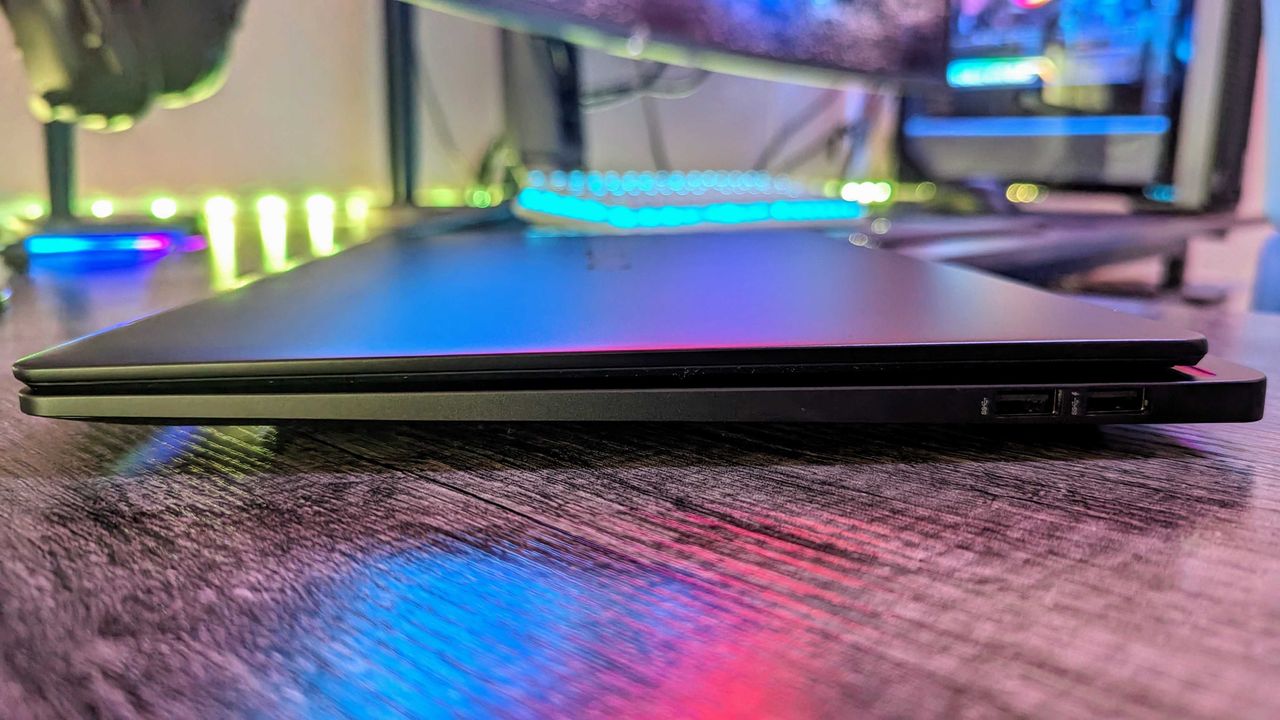Image of the HP OMEN Transcend 14 gaming laptop.