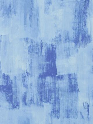 Designers Guild Marmorino Wallpaper in shades of blue
