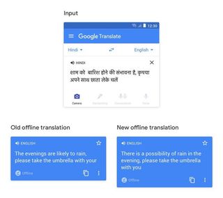 Offline translations on Google Translate
