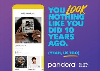 Pandora's new look