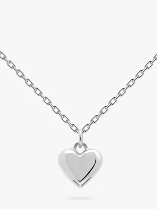 Pdpaola Heart Pendant Necklace