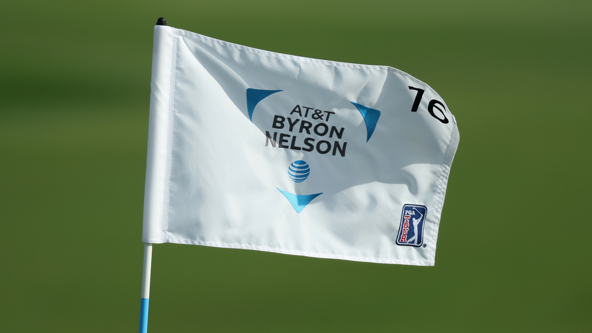 Golf flag at the AT&T Byron Nelson tournament